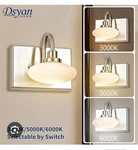 Dsyan Home Chrome Led Vanity Light Stepless Dimming Bathroom Fixtures. Fixed Price $31.00.
