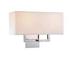George Kovacs P472-077 2-LIGHT Wall Sconce With Shades White. Fixed Price $75.00.