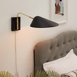 Modway Journey 7" Swing Arm Plug-in Or Hardwire Wall Sconce Black. Fixed Price $83.75.