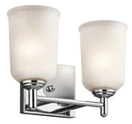 Kichler 45573CH Shailene 2-LIGHT Bath Vanity In Chrome. Fixed Price $109.97.