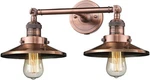 Innovations Lighting 208L-AC-M3 Railroad Bath Vanity Antique Copper. Fixed Price $376.20.