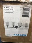 Kichler Winslow Light Vanity Brushed Nickel 45887. Fixed Price $53.36.