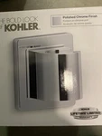 Kohler 98347-CP Awaken Fixed Wall Mount Bracket , Polished Chrome. Fixed Price $20.00.
