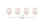 Elegant Lighting LD7322W36 Senna 4 36"W Vanity - Chrome. Fixed Price $188.00.