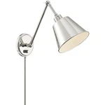 Crystorama MIT-A8020-PN Mitchell Swing Arm Wall Lamp Polished Nickel. Fixed Price $182.40.