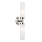 Used Livex Lighting 10104-91 Aero 2 Ada Bath Vanity Contemporary. Fixed Price $115.57.