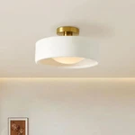 Ckensu Modern Porcelain Flush Mount Ceiling Light White Farmhouse Fixture. Fixed Price $119.40.