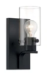 Nuvo Lighting 60/7171 Sommerset 11" Tall Bathroom Sconce - Black. Fixed Price $94.99.
