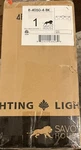 Carson Light Bathroom Vanity In Matte Black By Savoy House 8-4050-4-BK. Fixed Price $194.25.