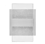 Alberson 2-LIGHT Brushed Nickle Led Indoor Wall Sconce Bubble Glass. Fixed Price $28.24.