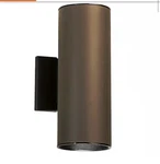 Kichler Independence 2-LIGHT Architectural Bronze Outdoor Wall Cylinder. Fixed Price $49.87.