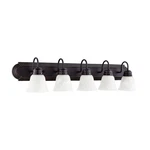 Quorum International 5094-5-195 Old World Five Light 36"W Bathroom Fixture. Fixed Price $101.50.