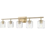 Z-lite 7515-5V-MGLD Landon Light 42 Inch Modern Gold Vanity Wall. Fixed Price $368.00.