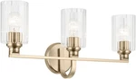 Kichler 55226FLU Gioe 3 Light 24"W Vanity - Bronze. Fixed Price $264.99.