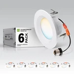 Asd Retrofit Led Recessed Lighting 4 Inch 9W 700 Lm Dimmable Wet Rated Ceiling. Fixed Price $65.43.