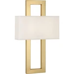 Robert Abbey Doughnut 2 Light Wall Sconce, Antique Brass - 115. Fixed Price $477.60.