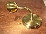 Ebern Designs 1 Light Wall Sconce In Gold. Fixed Price $17.99.
