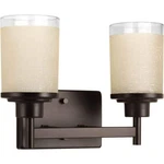 Alexa Collection 2-LIGHT Antique Bronze Vanity By Progress Lighting. Fixed Price $99.99.