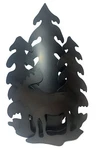 New Hampton Bay Rustic Wildlife Moose 13" Wall Sconce Cabin Lodge Light Copper. Fixed Price $72.08.
