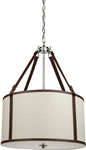 Artcraft SC875WH Bay Street Light 22 Inch White Chandelier Ceiling - Nob. Fixed Price $200.00.