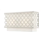 Livex Lighting 41102 Arabesque 7" Tall Wall Sconce - Nickel. Fixed Price $179.96.