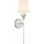 Crystorama 531-SA Broche Sconce Wall Light In Antique Silver. Fixed Price $198.00.