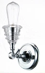 Elk Insulator Glass 8" Wall Light Sconce Polished Chrome #66800-1. Fixed Price $34.99.
