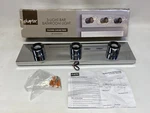 Chapter 5563 3-LIGHT Bar Bathroom Fixture Polished Chrome. Fixed Price $32.75.