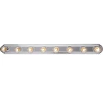 Maxim 7128PC Essentials 48" 8-LIGHT Bath Vanity In Polished Chrome. Fixed Price $74.00.