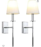 Permo Set Of 2 Classic Rustic Industrial Wall Sconce Lighting Fixture With Fl.... Fixed Price $35.99.