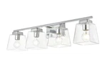 Wall Sconce Chrome And Glass Shades Bathroom Or Dining Vanity Light Fixture. Fixed Price $261.27.