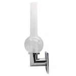 Project Lighting Modern Wall Sconce Chrome Clear Glass Fixture. Fixed Price $64.50.