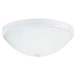 New Seagull Lighting Flush Model 7571-15 White Finish Base 11 3/4 Inch. Fixed Price $29.47.