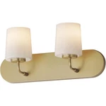 Maxim Lighting 12892WTNAB Durham Bathroom Vanity Natural Aged Brass. Fixed Price $108.00.