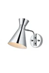 Elegant Lighting LD2353 Halycon 8" Tall Bathroom Sconce - Chrome. Fixed Price $86.00.