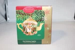 First Christmas Together, 2004, Heirloom Ornament, Mice, Lights Up, With Box. Fixed Price $5.95.
