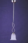 New Elk Lighting 7520/1 One-light Circline Pendant Satin Nickel Finish 75W A19. Fixed Price $49.99.