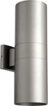 Quorum International 721-2 Cylinder Light 17" Tall Outdoor Wall Grey. Fixed Price $206.00.
