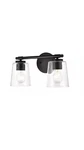 Millennium Lighting 8112 15"W Bathroom Vanity - Black. Fixed Price $49.00.