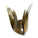 $218 Crystorama Antique Silver Broche 14" Wall Light Sconce. Fixed Price $52.48.