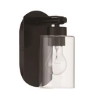 Craftmade Hendrix Light Wall Sconce, Satin Brass/clear - 17605SB1. Fixed Price $59.99.