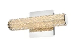 Crystal Wall Sconce Modern Light Fixture Chrome Bathroom Vanity Hallway 12". Fixed Price $258.61.
