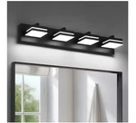 Jusheng 26.77" 4-LIGHT Black Led Bathroom Vanity With Dimmable 5500K. Fixed Price $64.90.