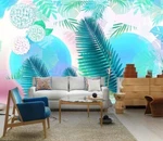 3D Blue Leaves Flower G14486 Wallpaper Murals Removable Self-adhesive Honey. Fixed Price $174.65.