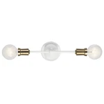 Kichler 43195 Armstrong 2 Light 17"W Bathroom Vanity - White. Fixed Price $107.99.