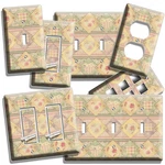 Retro Sewing Patchwork Switch Plates Outlet Scrapbooking Home Hobby Studio Decor. Fixed Price $18.69.