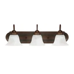 Capital Lighting Vanity Fixture, Burnished Bronze 1033BB-118. Fixed Price $64.99.