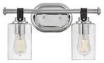 Hinkley Lighting 52882 Halstead 16"W Bathroom Vanity - Chrome. Fixed Price $249.00.