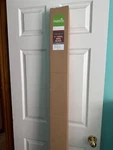 Calyx Interiors Cordless White 1 Light Filtering Mini Blinds 62.5 73. Fixed Price $35.00.