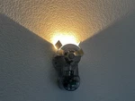Jake Dyson Wall With Remote. Ultra Rare Clear Housing. Fixed Price $450.00.